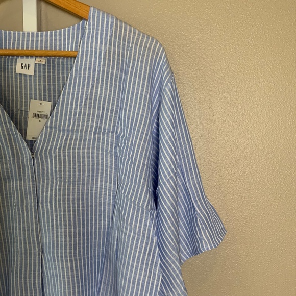 GAP Kimono Short Sleeve Tie-front Top - Picture 11 of 16
